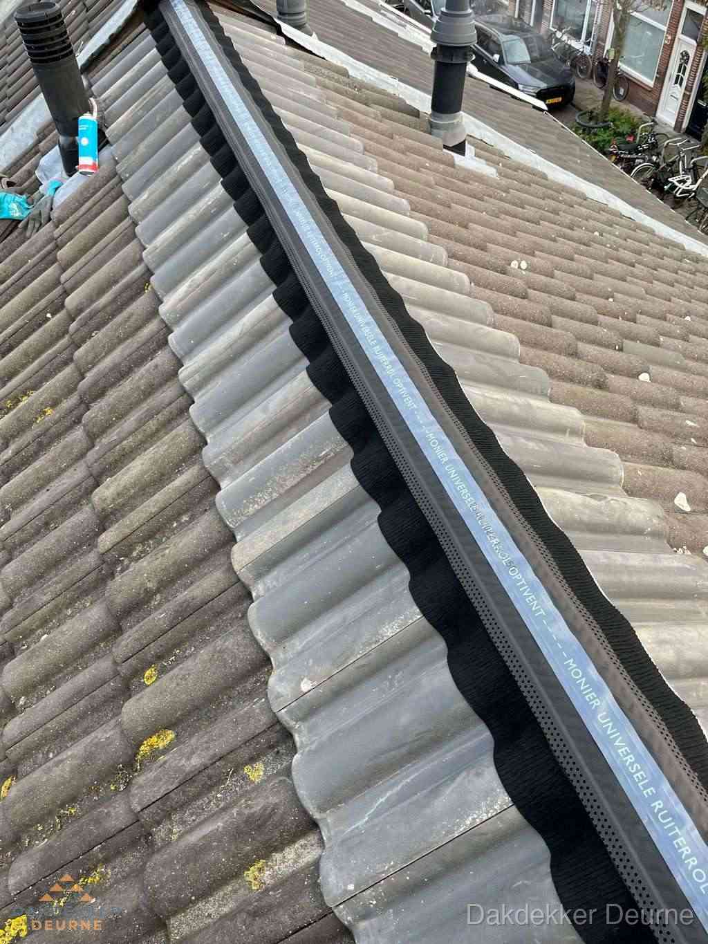 Dakrenovatie plat dak met bitumen dakbedekking in Deurne