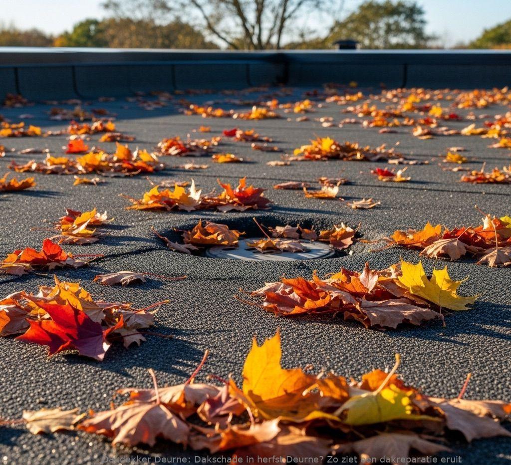 Dakschade In Herfst Deurne