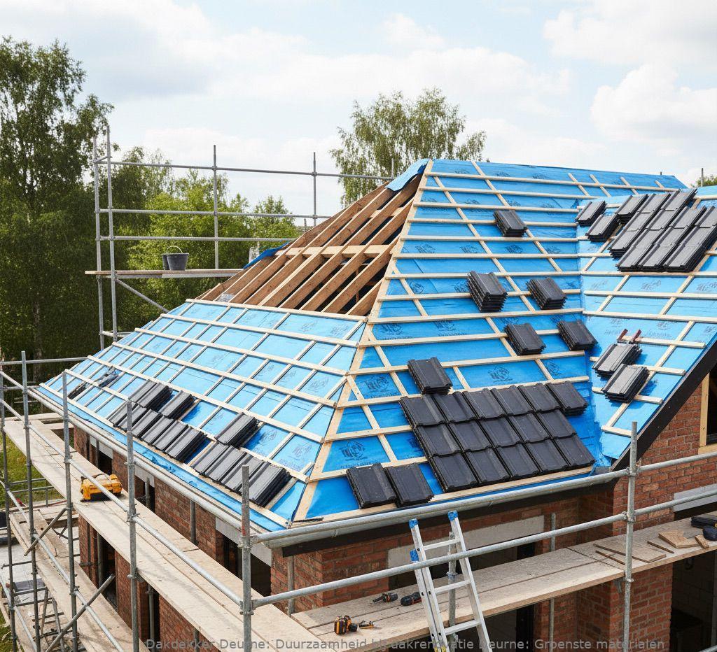 Duurzaamheid bij dakrenovatie Deurne: Groenste materialen