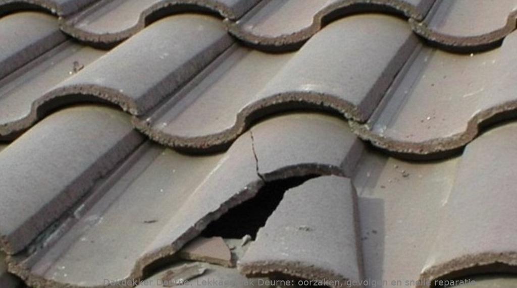 Lekkage dak Deurne: oorzaken, gevolgen en snelle reparatie